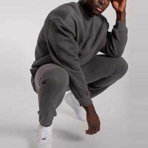 Trajes de chándal informales XL bordados personalizados para hombre, sudadera de lana de invierno ecológica, vendedores de Jogger con capucha de talla grande - Product Image 5