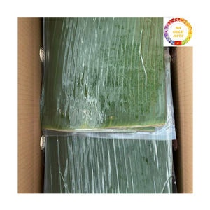 Feuilles de banane vertes congelées naturelles du Vietnam, couleur verte fraîche, texture solide, feuilles de banane en gros pour l'emballage alimentaire - Product Image 3
