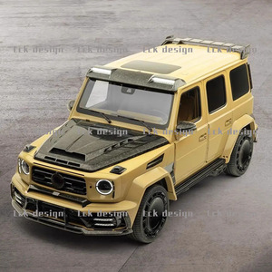 Nouveau Kit de carrosserie Style MSY pour <span class=keywords><strong>Mercedes</strong></span> Benz classe G W464 ensemble complet Modification de voiture capot pare-chocs ailes lifting facilité - Product Image 3