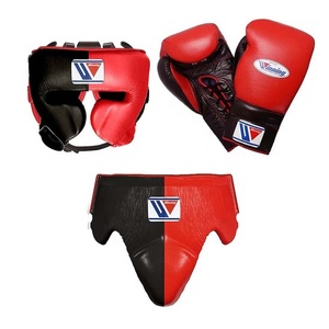 Gants de boxe de qualité supérieure, protège-tête, protège-aine, gants de boxe, gants de kickboxing, Muay Thai, gants de combat MMA, vente - Product Image 2