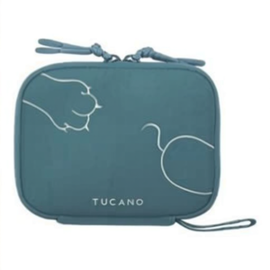 Estuche Rígido para Disco Duro Tucano Topo, Bolsa de Almacenamiento para Portátil de Neopreno Azul - Product Image 1