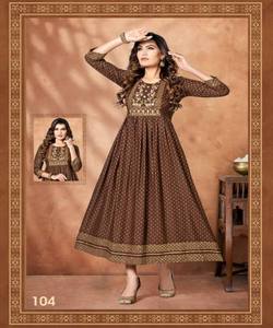 Chic élégant Fusion Salwar Kameez mode de style pakistanais avec robe longue Fusion traditionnelle moderne - Product Image 6