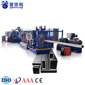 GXG produsen pabrik tabung <span class=keywords><strong>ERW</strong></span> mesin las pipa frekuensi tinggi galvanis baja karbon persegi lentur - Product Image 1