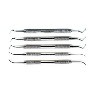 Juego de 5 piezas de acero inoxidable de alta calidad para modelado de cera dental - Product Image 6