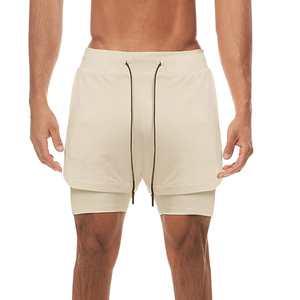 Best Selling <b>Men's</b> Running Quick Dry <b>Shorts</b> Jogging Fitness Training Sports Workout Sweatpants Custom Logo Design Solid Pattern - Product Image 1