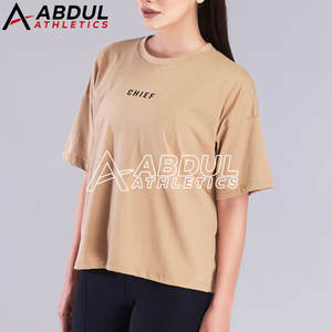 เสื้อยืดโอเวอร์ไซส์ผู้หญิง เสื้อผ้าฝ้ายลำลอง ทรงหลวม สตรีทแวร์ฤดูร้อน สวมใส่สบายในชีวิตประจำวัน - Product Image 3