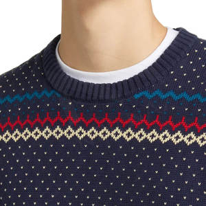 Suéter de punto de invierno para hombre al por mayor al mejor precio, transpirable y de moda con decoración de logotipo, talla adulta - Product Image 3