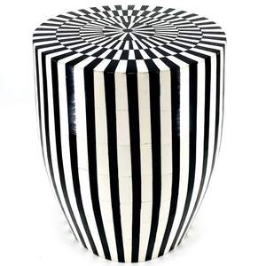 โต๊ะกาแฟฝังกระดูกทำมือ ลายเฉพาะตัว เฟอร์นิเจอร์ตกแต่งบ้าน - Product Image 1