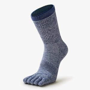 Chaussettes de haute qualité coton élastique personnalisé hommes léger confortable doux respirant cinq doigts chaussettes de sport - Product Image 4