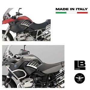 Adesivi 3D Impermeabili per Serbatoio BMW R1200 GS ADVENTURE 2006-2013, Decalcomanie Moto in Carbonio Compatibili con il Modello - Product Image 2