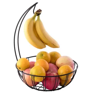 Vente en gros de paniers de fruits élégants et durables en métal Solution de stockage de fraîcheur longue durée pour les fruits et légumes - Product Image 1