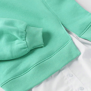 Sudadera Moderna para Chicas, Transpirable y Cómoda, con Opciones de Tela y Color Personalizadas, Cuello Redondo, Tela Suave de Poliéster 2026 - Product Image 3