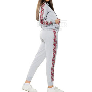 Chándal bordado de moda Traje a juego con elegante acabado bordado Conjunto completo Chándal Diseño duradero y cómodo - Product Image 2