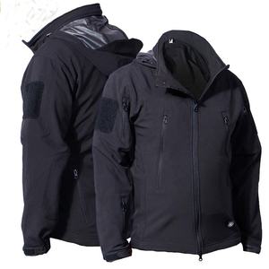 Veste softshell respirante coupe-vent imperméable au design personnalisé pour hommes-veste softshell - Product Image 6