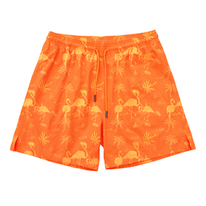 Haute qualité été hommes Shorts classiques conception personnalisée dentelle brodée grande taille lâche décontracté cordon fermeture séchage rapide - Product Image 2