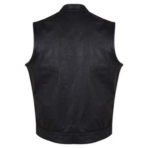 Chaleco de cuero de moto de calidad superior 2023 para hombres, todos los tamaños y colores disponibles, chaleco transpirable - Product Image 2