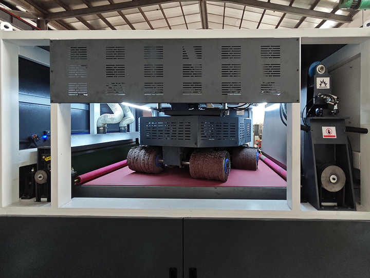 1500mm 59in 1600mm 63 in Metal Polishing Machine Sander Deburring ...