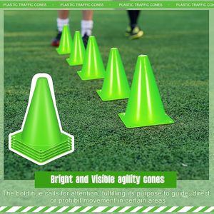 Conos de Entrenamiento de Fútbol de PVC Personalizados, Ecológicos, con Logotipo Personalizado, Flexibles, en Forma de Embudo - Product Image 5