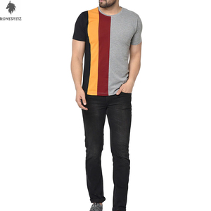 T-shirts personnalisés de haute qualité 220 grammes 100% coton pour hommes Super large épaule Streetwear mode sonnerie impression DTG hommes - Product Image 4