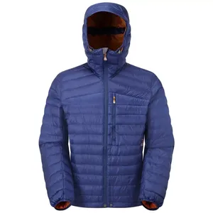 LOGO personalizado Cálido impermeable grueso acolchado de alta calidad deportes al aire libre acolchado con capucha burbuja abajo hombres chaqueta de invierno para hombres - Product Image 3