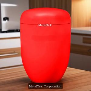 Urnas de cremación europeas antiguas negras, cenizas conmemorativas de color personalizadas, urna funeraria de gran tamaño para entierro de MetalTek Corporation - Product Image 3