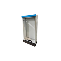 Boîtier de distribution métallique OEM, pliage de précision, finition thermolaquée, indice de protection IP55 pour la gestion du câblage, panneau électrique