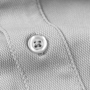 เสื้อโปโลของผู้ชายผ้าคอตตอนคอมบ์ออกแบบโลโก้ได้ตามต้องการ - Product Image 6