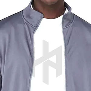 2025 hiver mode porter hommes survêtement coupe régulière solide respirant haute qualité manches longues pour un usage décontracté - Product Image 6