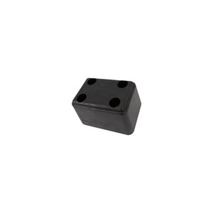 New Europarts Square Bumper Pad 400X65X70 Rubber <b>Mountings</b> Model A800839328 Replacement - Product Image 1
