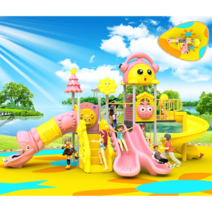 Trẻ em chất lượng cao chủ đề động vật sân chơi ngoài trời với Slide lớn để bán - Product Image 4