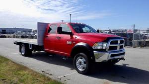 ตัวเลือกที่ดีที่สุด รถบรรทุกมือสองปี 2017 R A M 5500 Crew Cab 12 ฟุต แบบพื้นเรียบ ขับเคลื่อน 4 ล้อ ล้อคู่ จัดส่งทั่วโลก - Product Image 4