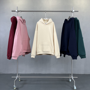 Sudadera con Capucha de Algodón de 400 Gsm, Lavado Ácido, Talla Grande, Personalizada con Logotipo, Fabricantes de Sudaderas Pesadas para Hombre - Product Image 1