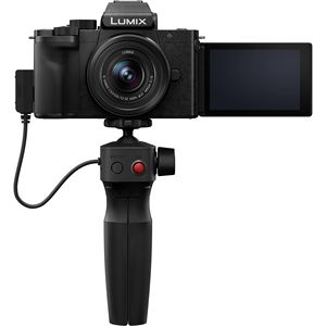 Lightweight Travel Mirrorless 4K Vlogging <b>Camera</b> with 12-32mm Lens & Tripod Grip <b>for</b> Content Creators Includes Body Design - Product Image 3