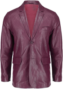 Vestes en cuir pour hommes de haute qualité Designs élégants à manches longues sur la fabrication directe de tissus en toile économique - Product Image 3