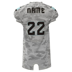Uniformes de fútbol americano de alta calidad más baratos de tendencia superior personalizado impresión por sublimación uniforme de fútbol americano - Product Image 4