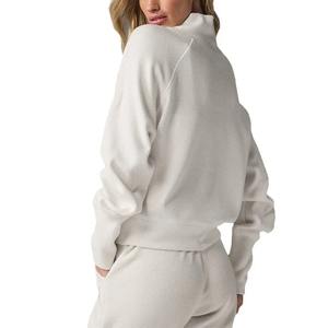 Suéter de mujer 2026 nuevos cárdigans con cuello en V señora Hollow-out Knitwear Tops moda 100% lana engrosamiento pulóver tamaño único - Product Image 6