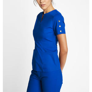 Uniforme médical de haute qualité pour infirmière Uniforme à manches courtes Uniformes hospitaliers OEM pour femmes - Product Image 2
