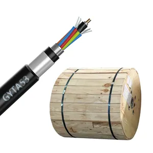 2024 Factory Hot Selling Outdoor Buried Rat proof 96 Core Fiber Optic Cable GYTA53