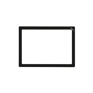 Finestra Magnetica per Documenti DIN A2 Orizzontale, Nera - KAN-MW-A2Q-06 - Product Image 1