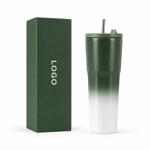 Borraccia Termica da 750ml con Cannuccia, Portatile per Ufficio, Viaggi, Palestra e Negozi al Dettaglio - Vendita all'Ingrosso - Product Image 1