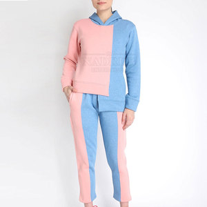 Vêtements d'hiver de qualité supérieure survêtement pour femmes deux pièces concevez votre propre survêtement à manches longues pour femmes - Product Image 1