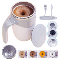 Gobelet mélangeur automatique, gobelet mélangeur à café électrique, gobelet à café à agitation automatique, gobelet à café intelligent pour le café, le lait, voyage