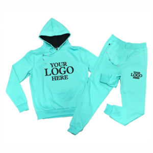 Service OEM ODM, vêtements de sport de haute qualité, impression de logo personnalisée, vêtements de sport pour hommes, matière polaire, jogging, survêtement, ensemble deux pièces - Product Image 6