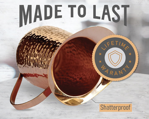 High Quality Hand Hammered Pure <b>Copper</b> Water <b>Jug</b> Classic Design Handmade Pitcher for Hotels Bar Accessory and Gift Drink Ware - Product Image 6