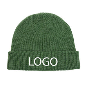 Gorro de Punto Unisex de Alta Calidad con Logotipo Bordado Personalizado, Spandex/Algodón, para Ciclismo, Invierno, Regalos Promocionales al por Mayor - Product Image 1