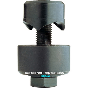 Poinçon pour tôles, tuyaux et raccords 20,4 mm PG 13,5 RUKO - Product Image 3