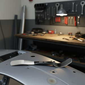 Cuchara de extracción de abolladuras curva y desplazada Hazet para uso con ventosa - Product Image 3