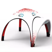 Tente Gonflable Personnalisable avec Logo pour Événements Commerciaux, Chapiteau de Plage, Tente Araignée Quatre Saisons Étanche à Montage Rapide pour Salons Professionnels