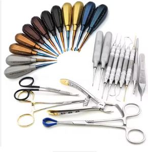 Kit de chirurgie orale manuelle pour implants dentaires de qualité supérieure, instruments chirurgicaux dentaires en acier inoxydable allemand - Product Image 1