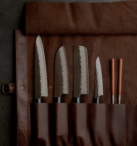 Bolsa de Cuero Enrollable de Alta Calidad, Personalizada, Ecológica y Duradera, con Cierre de Hebilla, Estilo Moderno para Chefs - Mejor Precio en India - Product Image 3